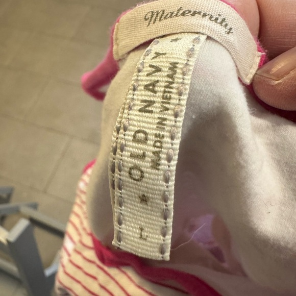 Old Navy Pink and White Striped Camisole Top - Picture 4 of 5